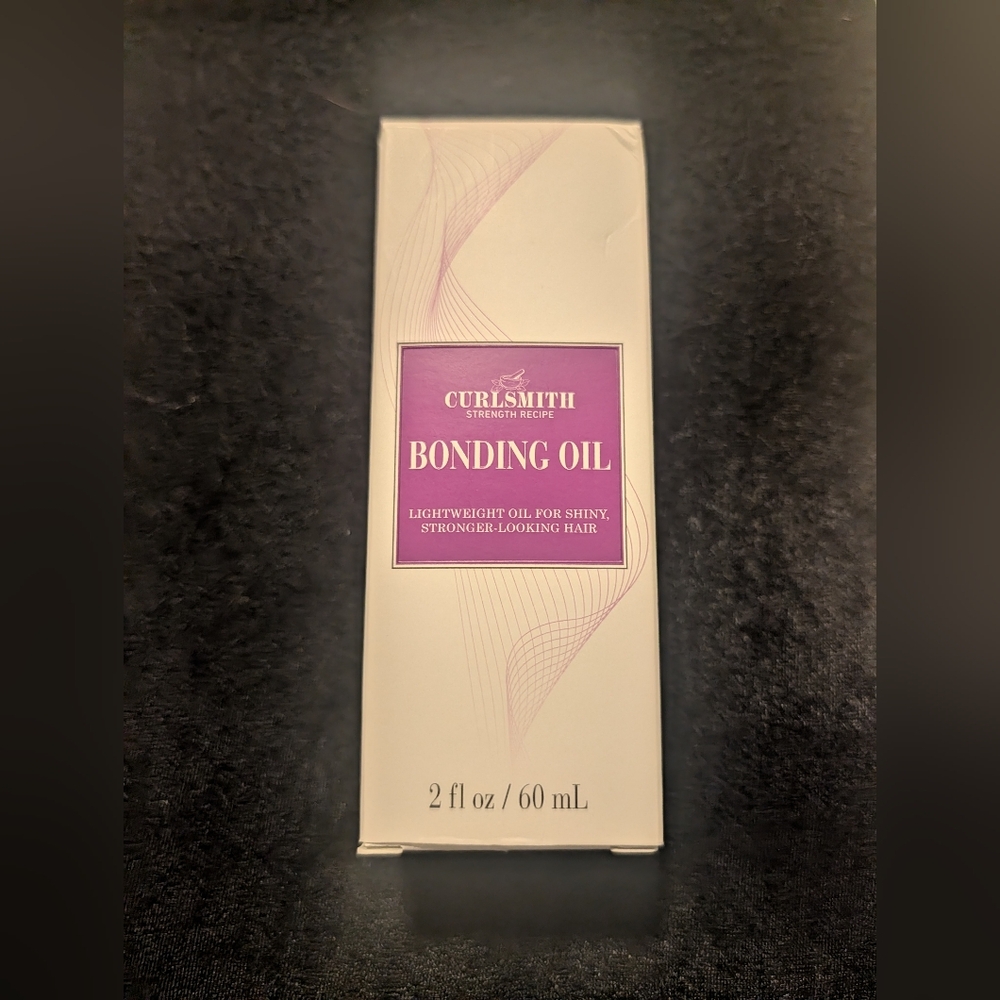 Curlsmith Bonding Oil - Purple and White